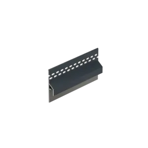 Keralit Trim / kraal ventilerend aansluitprofiel 10 mm - Monumentenblauw (1 x 600 cm)