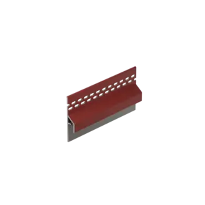 Keralit Trim / kraal ventilerend aansluitprofiel 10 mm - Wijnrood (1 x 600 cm)