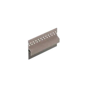 Keralit Trim / kraal ventilerend aansluitprofiel 10 mm - Vergrijsd ceder (1 x 600 cm)