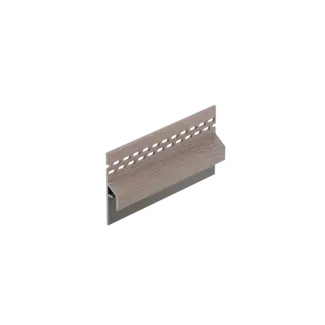 Keralit Trim / kraal ventilerend aansluitprofiel 10 mm - Vergrijsd ceder