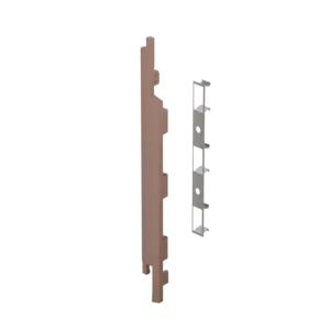 Keralit Eindkap voor 2815 links (5 stuks) - Bruingrijs (per stuk)
