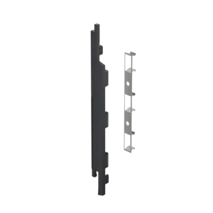 Keralit Eindkap voor 2815 links (5 stuks) - Zwart eiken (per stuk)