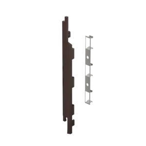 Keralit Eindkap voor 2815 links (5 stuks) - Donkerbruin (per stuk)