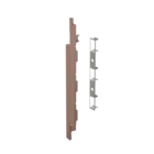 Keralit Eindkap voor 2815 rechts (5 stuks) - Bruingrijs