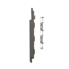 Keralit Eindkap voor 2815 rechts (5 stuks) - Kwartsgrijs