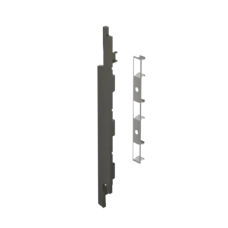 Keralit Eindkap voor 2815 rechts (5 stuks) - Basaltgrijs
