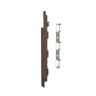Keralit Eindkap voor 2815 rechts (5 stuks) - Bruin eiken
