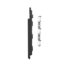 Keralit Eindkap voor 2815 rechts (5 stuks) - Zwart eiken (per stuk)