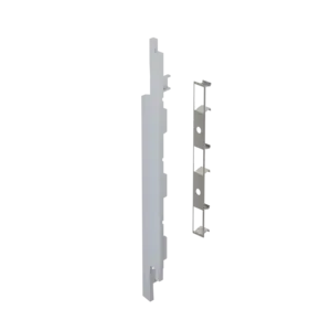 Keralit Eindkap voor 2815 rechts (5 stuks) - Wit eiken (per stuk)
