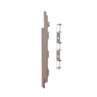 Keralit Eindkap voor 2815 rechts (5 stuks) - Taupe eiken