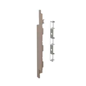 Keralit Eindkap voor 2815 rechts (5 stuks) - Taupe eiken (per stuk)
