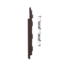 Keralit Eindkap voor 2815 rechts (5 stuks) - Donkerbruin (per stuk)