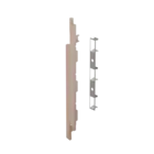 Keralit Eindkap voor 2815 rechts (5 stuks) - Vergrijsd ceder