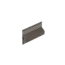 Keralit Trim / kraal ventilerend aansluitprofiel 17 mm - Kwartsgrijs (1 x 600 cm)