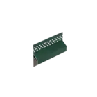 Keralit Trim / kraal ventilerend aansluitprofiel 17 mm - Mosgroen