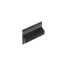 Keralit Trim / kraal ventilerend aansluitprofiel 17 mm - Zwart (1 x 600 cm)
