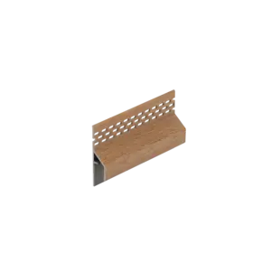 Keralit Trim / kraal ventilerend aansluitprofiel 17 mm - Licht eiken (1 x 600 cm)