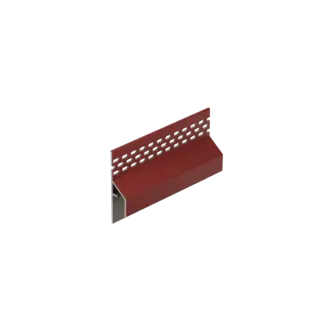 Keralit Trim / kraal ventilerend aansluitprofiel 17 mm - Wijnrood