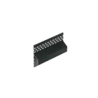 Keralit Trim / kraal ventilerend aansluitprofiel 17 mm - Monumentengroen