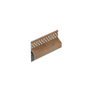 Keralit Trim / kraal ventilerend aansluitprofiel 17 mm - Natuur eiken (1 x 600 cm)