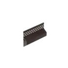 Keralit Trim / kraal ventilerend aansluitprofiel 17 mm - Donkerbruin