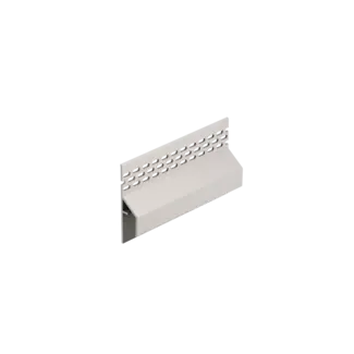 Keralit Trim / kraal ventilerend aansluitprofiel 17 mm - Snowwhite