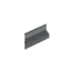 Keralit Trim / kraal ventilerend aansluitprofiel 17 mm - Dustgrey (1 x 600 cm)