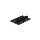 Keralit Tweezijdig ventilatieprofiel - Zwart