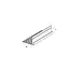 Keralit Inhaak startprofiel 50 mm ventilatie - Zwart (1 x 400 cm)