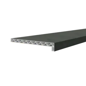 Novaboard Stone Vensterbank 25 cm - Leisteen donkergrijs