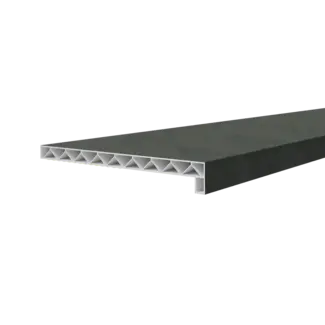 Novaboard Stone Vensterbank 25 cm - Leisteen donkergrijs