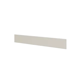 Novaboard Stone Eindkap 400 mm (vlak) - Crème