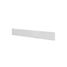 Novaboard Stone Eindkap 400mm (vlak) - Wit