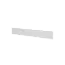 Novaboard Stone Eindkap 400 mm (vlak) - Wit