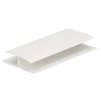 Heering H-verbindingprofiel 10 mm - Verkeerswit