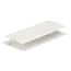 Heering H-verbindingprofiel 10 mm - Verkeerswit (1 x 600 cm)