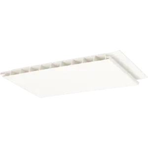 Heering Vlakwerkende schroot 165 x 10 mm - Verkeerswit (1 x 600 cm)