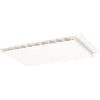 Heering Vlakwerkende schroot 165 x 10 mm - Verkeerswit
