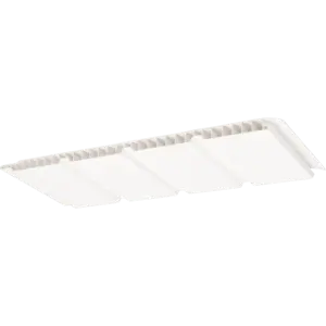 Heering Sponningschroot 250 x 10 mm - Verkeerswit