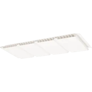 Heering Sponningschroot 250 x 10 mm - Verkeerswit