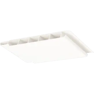 Heering Sponningschroot 100 x 10 mm - Verkeerswit
