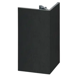 Keralit Uitwendig hoekprofiel 46x46 mm - Grafietzwart