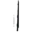 Keralit Eindkappen 2817 rechts incl. connector (5 stuks) – Grafietzwart (per stuk)
