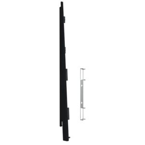 Keralit Eindkappen 2817 links incl. connector (5 stuks) - Grafietzwart (per stuk)