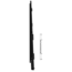Keralit Eindkappen 2817 links incl. connector (5 stuks) - Grafietzwart (per stuk)