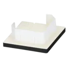 Keralit Eindkap voor 2827 / 2828 - Grafietzwart