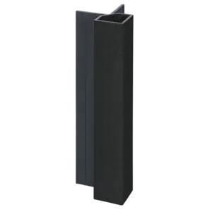 Keralit Uitwendig hoekprofiel 32x32mm - Grafietzwart (1 x 400 cm)