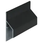 Keralit Trim / kraal aansluitprofiel 17 mm - Grafietzwart