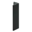 Keralit Eindprofiel 17mm – Grafietzwart (1 x 400 cm)