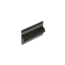 Keralit Trim / kraal ventilerend aansluitprofiel 10 mm - Grafietzwart (1 x 600 cm)